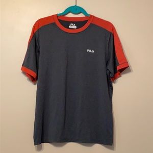 Fila Short Sleeve Shirt, Medium